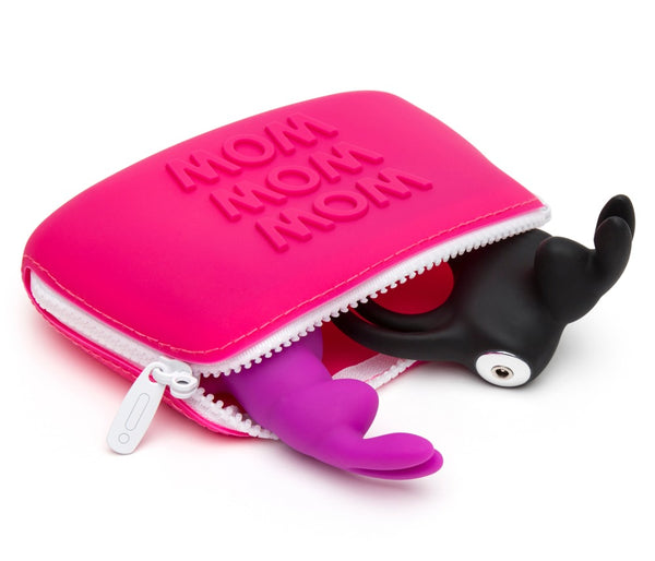 happyrabbit opbergtas met ritssluiting - Roze - happyrabbit - SKU: 5362530000