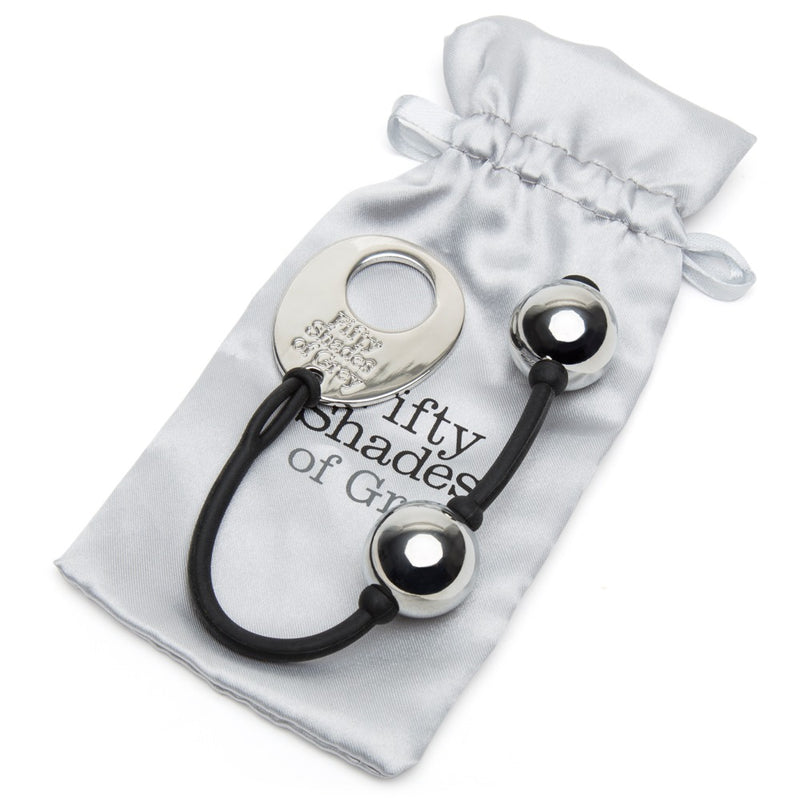 Fifty Shades of Grey Pleasure balls - Zilver