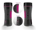 Mystim Masturbator met huidkleurige sleeve - Zwart