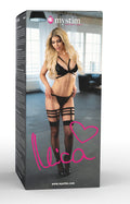 Mystim Masturbator met huidkleurige sleeve - Zwart