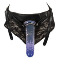 You2Toys Strap-on kit met 2 dildo's en verstelbaar harnas - Zwart