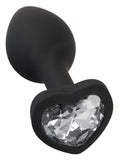 You2Toys Butt plug met edelsteen - Zwart