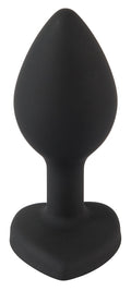 You2Toys Butt plug met edelsteen - Zwart