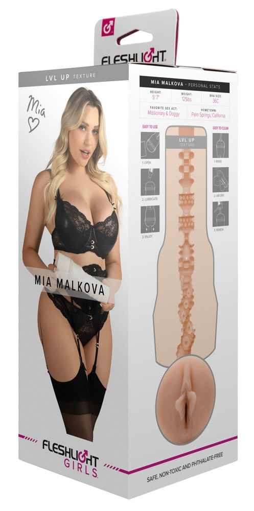 Fleshlight Mia Malkova masturbator - Huidskleur Licht - Fleshlight - SKU: 5376590000