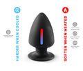 SILEXD Silicone plug verwarmbaar en buigzaam - Zwart