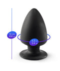 SILEXD Silicone plug verwarmbaar en buigzaam - Zwart