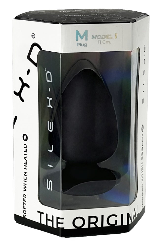 SILEXD Silicone plug verwarmbaar en buigzaam - Zwart