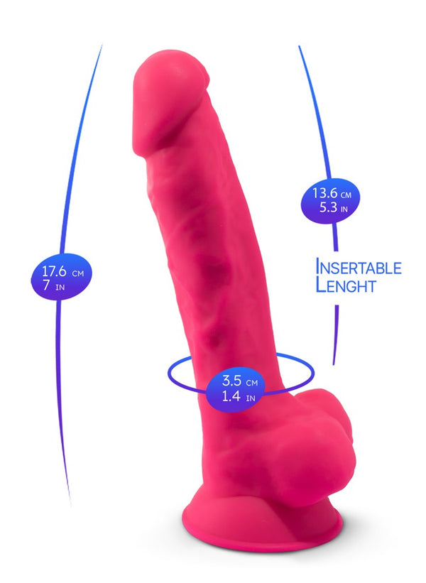 SILEXD Dildo realistisch met zuignap - Roze - SILEXD - SKU: 5377050000