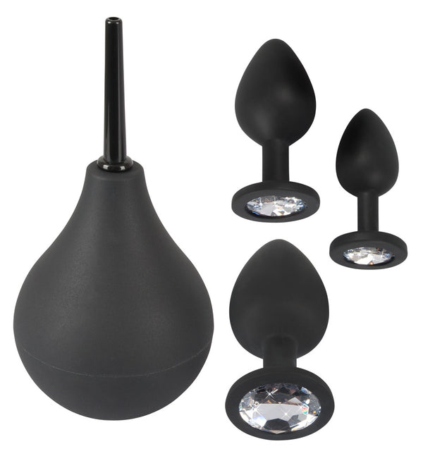 Black Velvets anaal kit trio - Zwart - Black Velvets - SKU: 5378530000