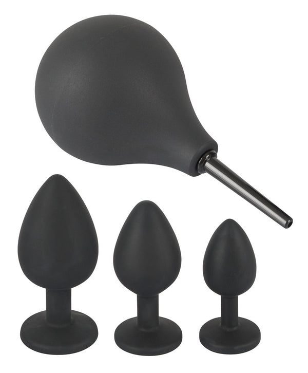 Black Velvets anaal kit trio - Zwart - Black Velvets - SKU: 5378530000
