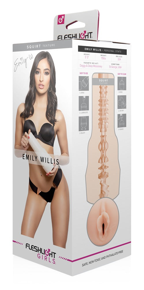 Fleshlight Masturbator met textuurdetaillering - Huidskleur