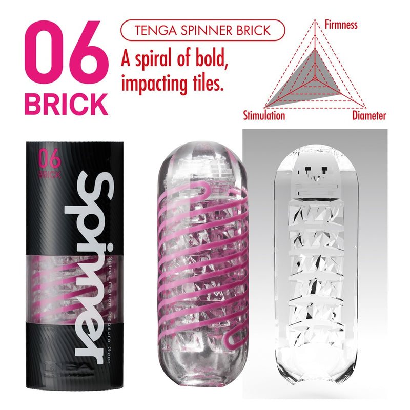 TENGA Spinner masturbator - Transparant