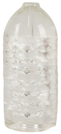 Suck-O-Mat Sleeve transparant met stimulerende textuur - Transparant
