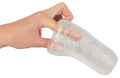 Stroker Pocket masturbator met gestippelde textuur - Transparant