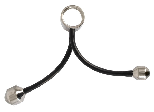 You2Toys erectieversterker met pluggen - Zilver - You2Toys - SKU: 5385580000