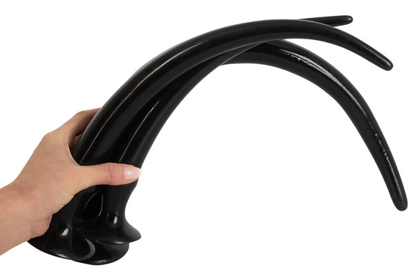 You2Toys Superlang flexibel buttplug trio - Zwart - You2Toys - SKU: 5387010000