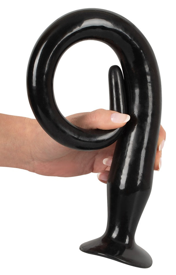You2Toys Superlang flexibel buttplug trio - Zwart - You2Toys - SKU: 5387010000
