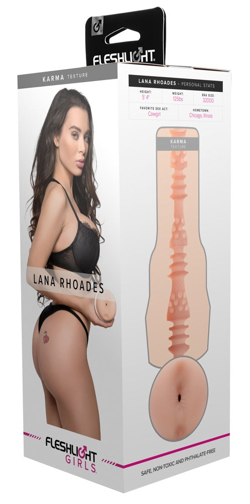 Fleshlight masturbator Lana Rhoades in parelwit etui - Fleshlight - SKU: 5387440000