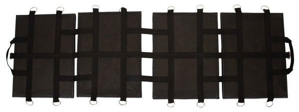 You2Toys Bondageplank opvouwbaar met 4 zitvlakken - Zwart - You2Toys - SKU: 5389300000