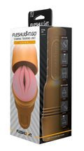 Fleshlight Uithoudingstrainer met stimulerende textuur - Roze