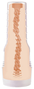 Fleshlight Masturbator met realistische anusreplica en stippen - Huidskleur