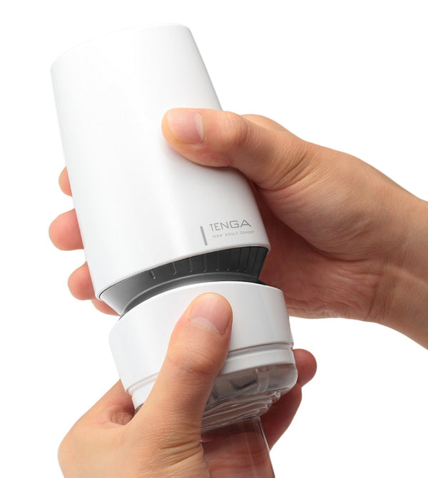 TENGA Masturbator met 10 zuigniveaus - Wit - TENGA - SKU: 5391120000