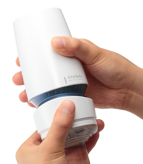TENGA masturbator met 10 zuigniveaus - Wit - TENGA - SKU: 5391200000