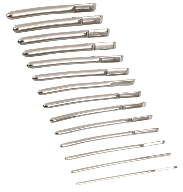 Penisplug Dilator set - Zilver - Penisplug - SKU: 5392010000