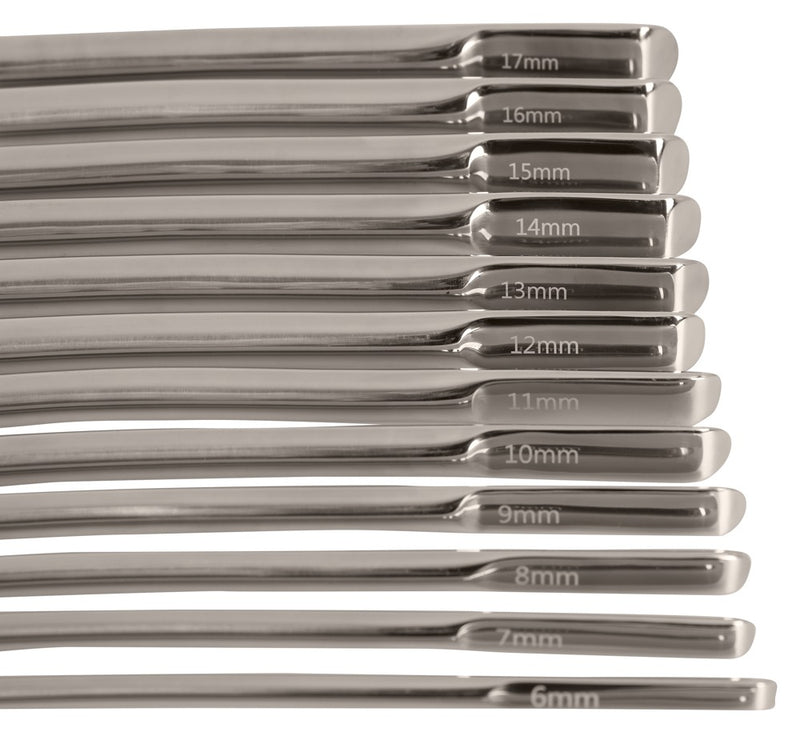 Penisplug Dilator set - Zilver