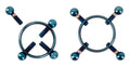 Bad Kitty Tepel sieraden - Blauw