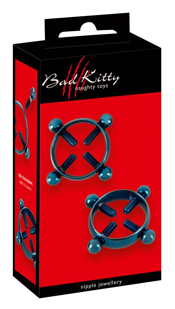 Bad Kitty Tepel sieraden - Blauw - Bad Kitty - SKU: 5394140000