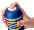 TENGA Vacuümbeker met textuur en flexibele knijpcup - Wit