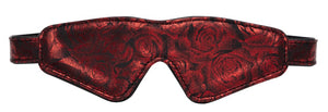 Fifty Shades of Grey blinddoek met lederlook - Rood