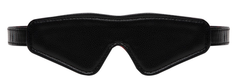 Fifty Shades of Grey blinddoek met lederlook - Rood