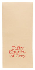 Fifty Shades of Grey blinddoek met lederlook - Rood