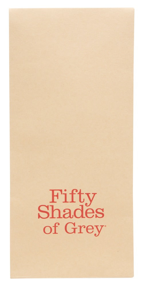 Fifty Shades of Grey blinddoek met lederlook - Rood - Fifty Shades of Grey - SKU: 5397320000