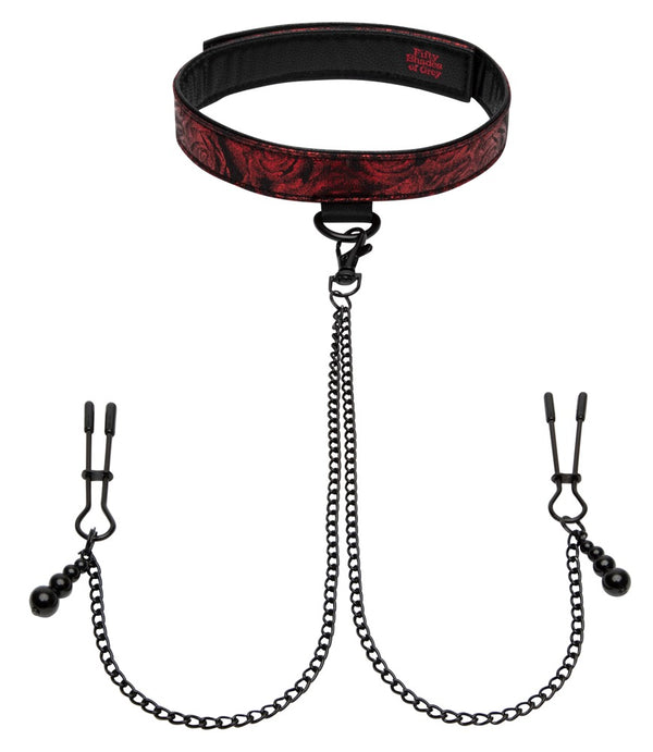Fifty Shades of Grey Tepelklemmen - Rood - Fifty Shades of Grey - SKU: 5397670000