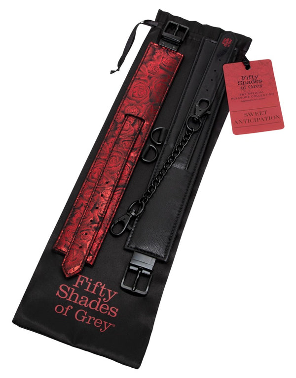 Fifty Shades of Grey Enkelboeien - Rood - Fifty Shades of Grey - SKU: 5397830000