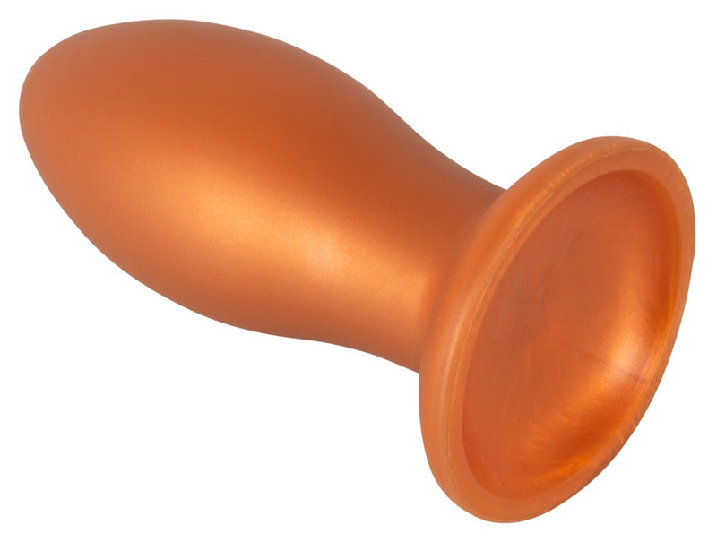 ANOS Butt plug zwaargewicht met zuignap - Bruin