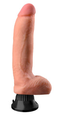 Real Feel Deluxe Vibrator realistisch met aderen - Huidskleur