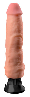 Real Feel Deluxe Vibrator realistisch met levensechte textuur - Huidskleur