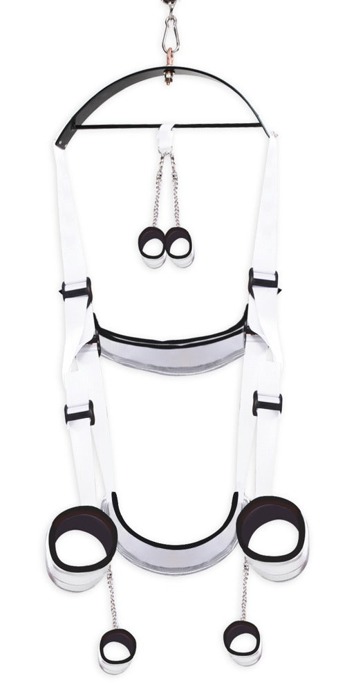 Fetish Fantasy Series Fantasy Bondage Swing - Wit - Fetish Fantasy Series - SKU: 5401610000