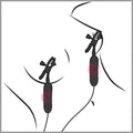 Fetish Fantasy Series Tepelklemmen vibrerend met 3 standen
