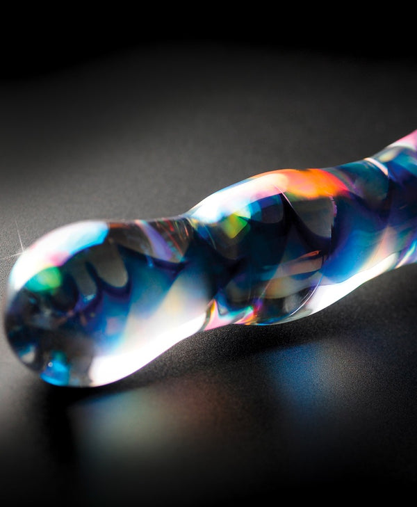 Icicles glazen dildo opwarmbaar - Transparant - Icicles - SKU: 5402420000
