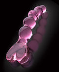 Icicles Glazen dildo opwarmbaar/afkoelbaar - Roze