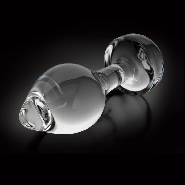 Icicles glazen plug met warmtewissel - Transparant - Icicles - SKU: 5403230000