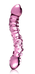 Icicles Glazen dildo opwarmbaar/afkoelbaar - Roze