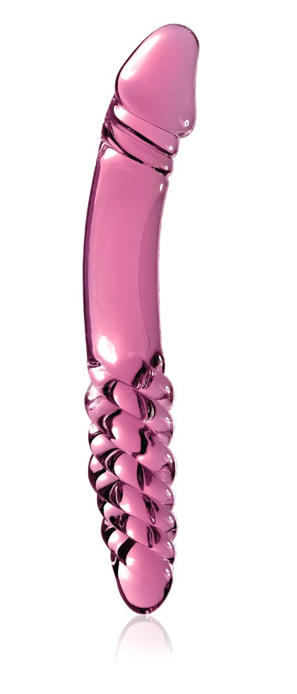 Icicles handgeblazen glazen dildo Nr 57 - Roze - Icicles - SKU: 5403660000