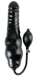 Fetish Fantasy Extreme Opblaasbare dildo met pompbal - Zwart