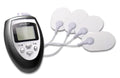 Fetish Fantasy Series Schoktherapie set met 4 elektroden - Wit